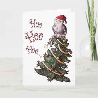 Cartão feliz de Hoolidays