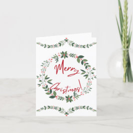 Cartão Feliz de Natal