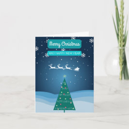 Cartão Feliz de Natal