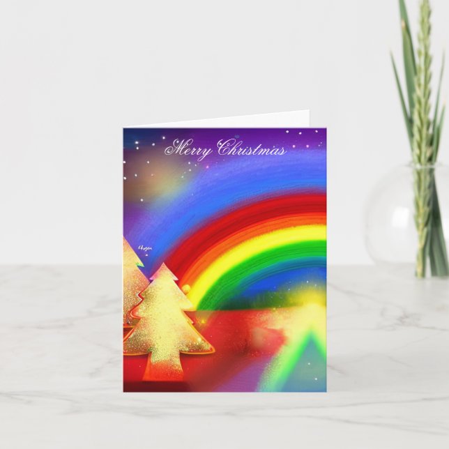 Cartão Feliz de Natal (Frente)