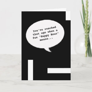 Cartão Feliz Dia 60º Dia de Aniversário Engraçado