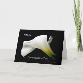 Cartão Feliz Dia da Continuação: Aproveite os presentes d