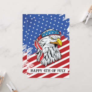 Cartão Feliz Dia da Independência América
