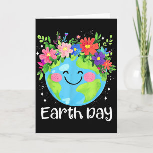 Cartão Feliz Dia da Terra 2025 Fofo Dia da Terra Crianças