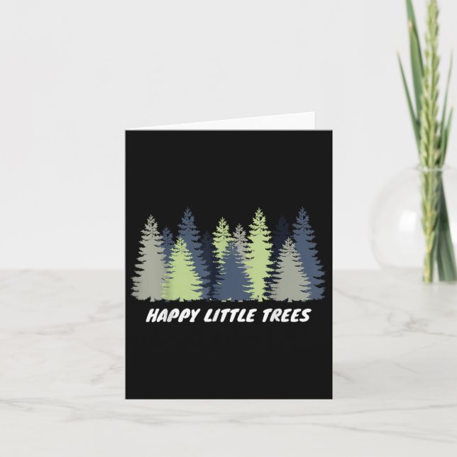 Cartão Feliz Dia da Terra Árvore Homens Rapazes Presente (Frente)
