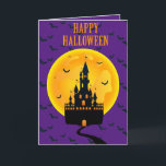 Cartão Feliz Dia das Bruxas<br><div class="desc">Happy Halloween Card - Veja nossos outros produtos e coleções,  escolha um presente para você e seus queridos.
Obrigados para comprar em nossa loja. Volte. :)</div>