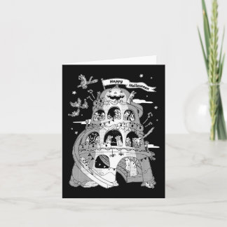 Cartão Feliz Dia das Bruxas