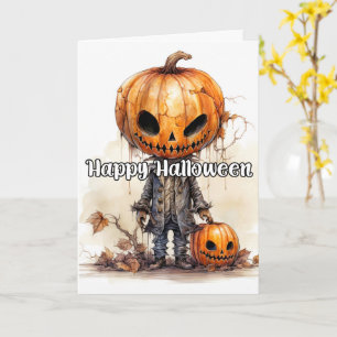 Cartão Feliz Dia das Bruxas de Spookkin