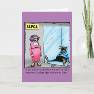 Cartão Feliz Dia das Bruxas Engraçado