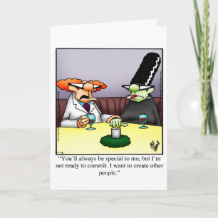 Cartão Feliz Dia das Bruxas Engraçado