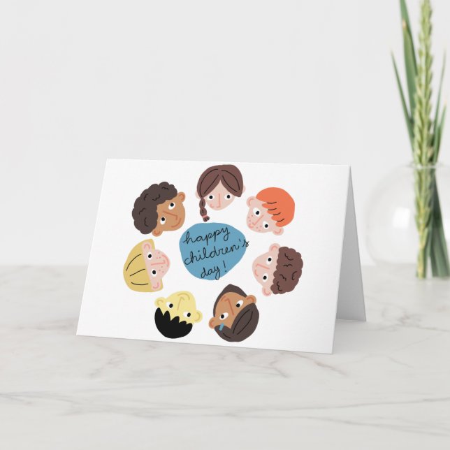 Cartão feliz dia das crianças (Frente)