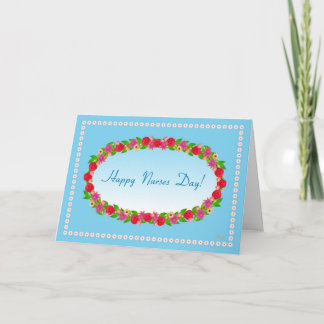 Cartão Feliz Dia das Enfermeiras!