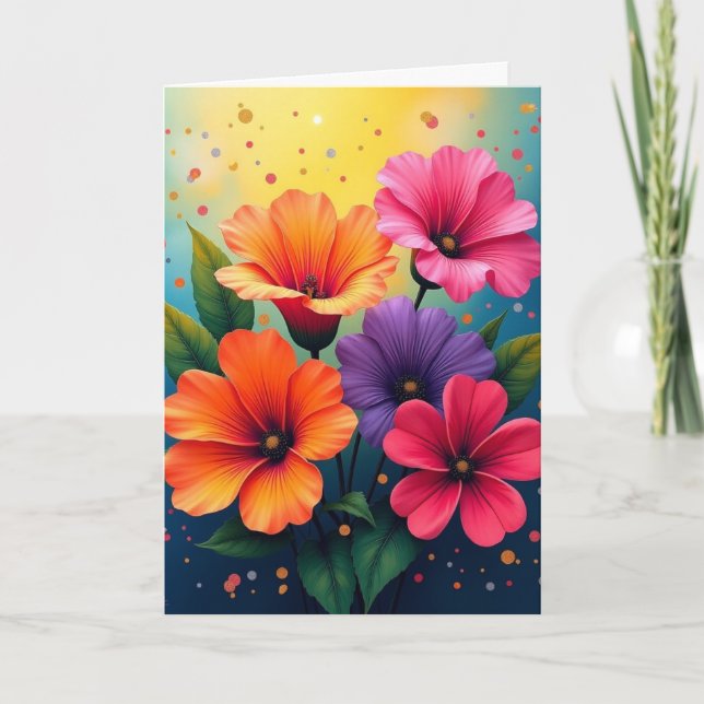 Cartão Feliz Dia das Mães (Frente)