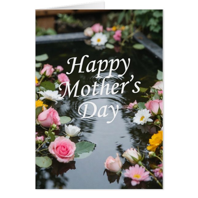 Cartão Feliz Dia das Mães (Frente)