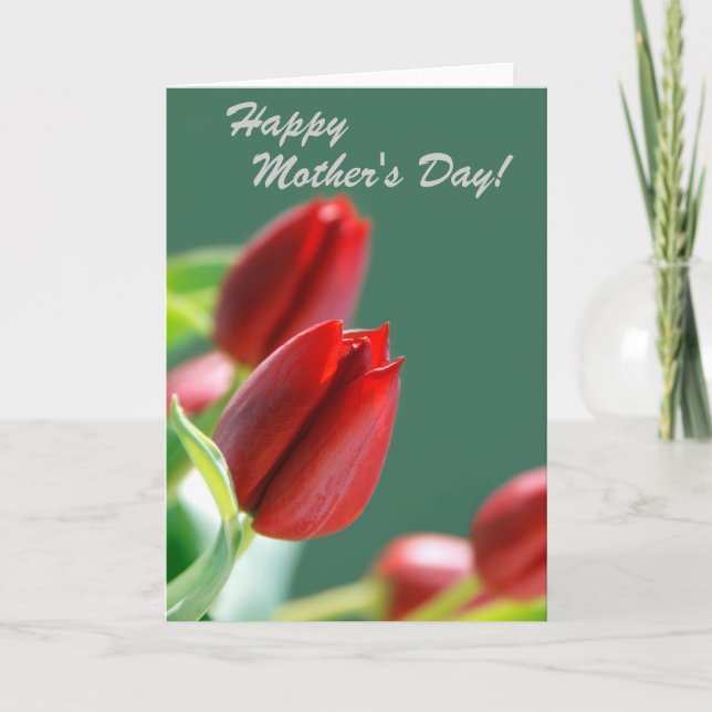 Cartão Feliz Dia das Mães (Frente)