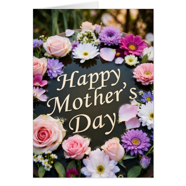 Cartão Feliz Dia das Mães (Frente)