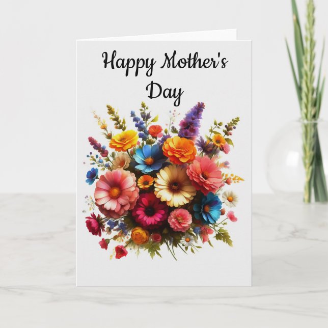Cartão Feliz Dia das Mães 1 (Frente)