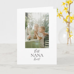 Cartão Feliz Dia das Mães para a Melhor Avó de Todos os T