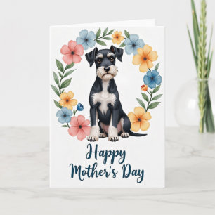 Cartão Feliz Dia das Mães para Mãe de Cachorro