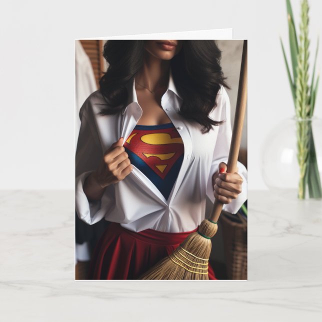 Cartão Feliz Dia das Mães | Sarcástico Engraçado  (Frente)