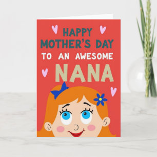 Cartão Feliz Dia das Mães, Vovó