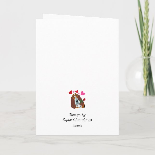 Cartão Feliz Dia das Mães! Welsh Corgi (Verso)