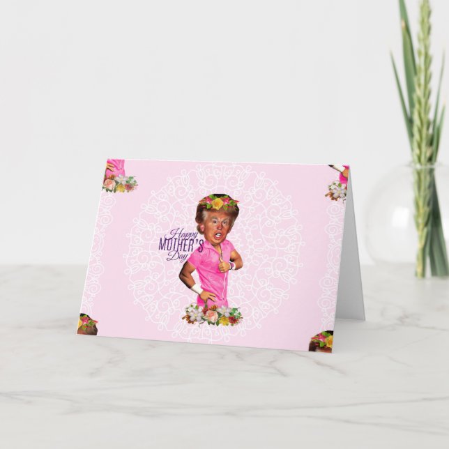 Cartão feliz dia de as mães (Frente)