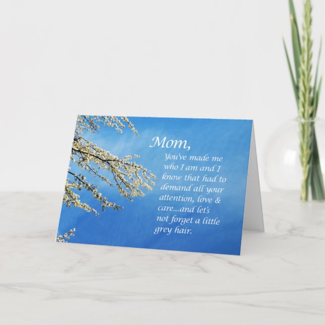 Cartão Feliz Dia de as mães!! (Frente)