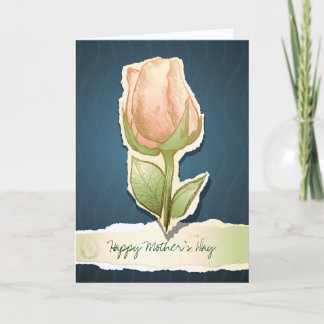 Cartão Feliz Dia de as mães, carta