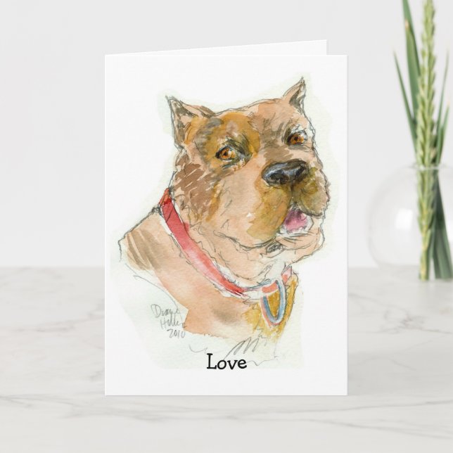 Cartão Feliz Dia de as mães com amor (Frente)