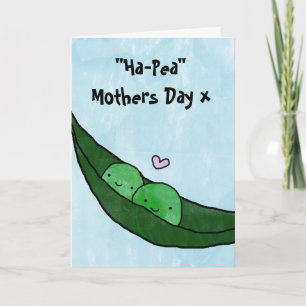 Cartão Feliz dia de as mães - Dia de as mães Hap-Pea