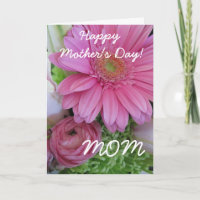 Feliz Dia de as mães-M-Rosa Floral