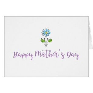 Cartão Feliz Dia de as mães ❤️ Minha querida mãe, querida