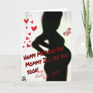 Cartão Feliz dia de as mães para a mãe ser