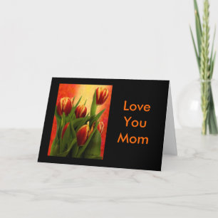Cartão Feliz Dia de as mães - Tulips Te Ama Mãe JGibney