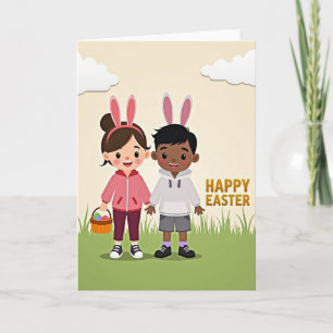 Cartão Feliz Dia de Diversão da Primavera
