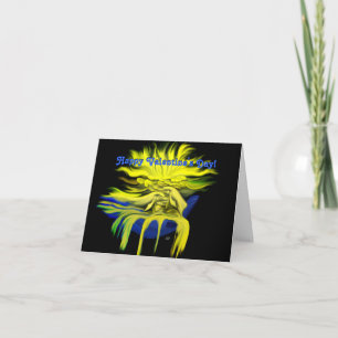 Cartão Feliz dia de os namorados - Amor aos golfinhos