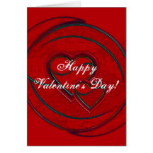 Feliz dia de os namorados De Dois Corações Em Bran