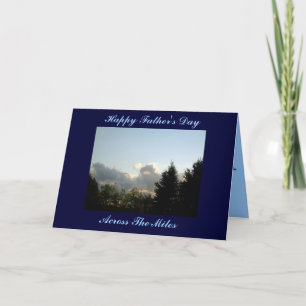 Cartão Feliz Dia de os pais, Ao Longo Do Milho