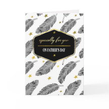 Feliz Dia de os pais. Padrão de pena