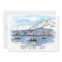 Feliz Dia de os pais Pesca Lago Te Ama Pai