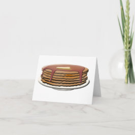 Cartão Feliz Dia de Pancake