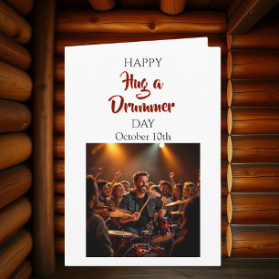 Cartão Feliz Dia do Baterista Feriados Engraçados