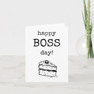 Cartão Feliz Dia do Chefe, Apreciação, Valorização