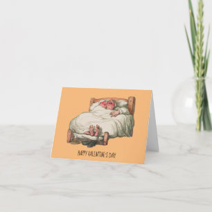 Cartão Feliz Dia dos Namorados, Feliz Vintage