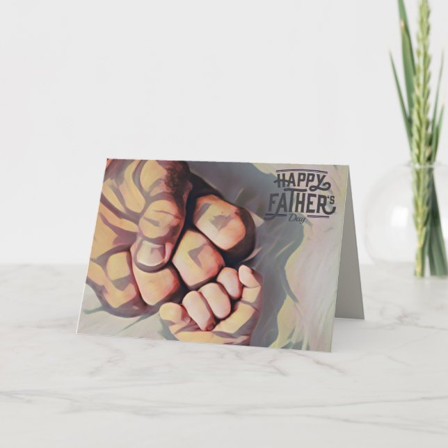 Cartão Feliz Dia dos Pais (Frente)