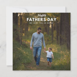 Cartão Feliz Dia dos Pais – Papai e as Crianças To