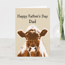 Feliz Dia dos Pais Papai Piada de Vaca Humor