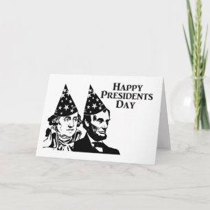 Cartão Feliz Dia dos Presidentes