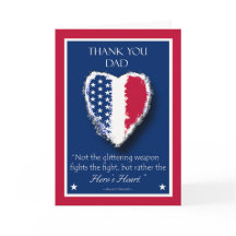 Feliz Dia dos Veteranos para o Pai, o Coração do H